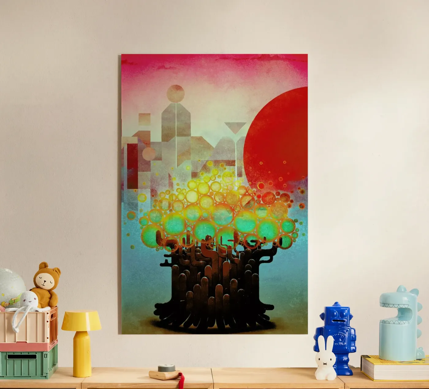 Aerials Acryl-Glas von Antony Squizzato