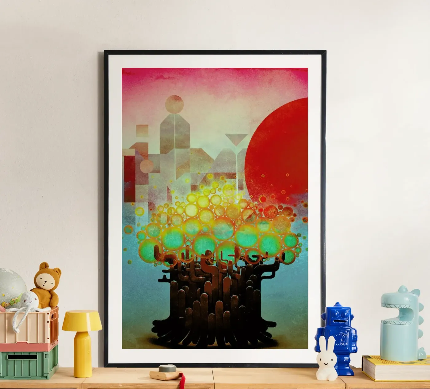 Aerials poster van Antony Squizzato