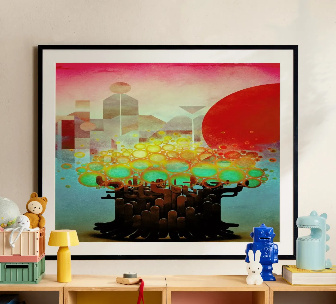 Aerials poster van Antony Squizzato
