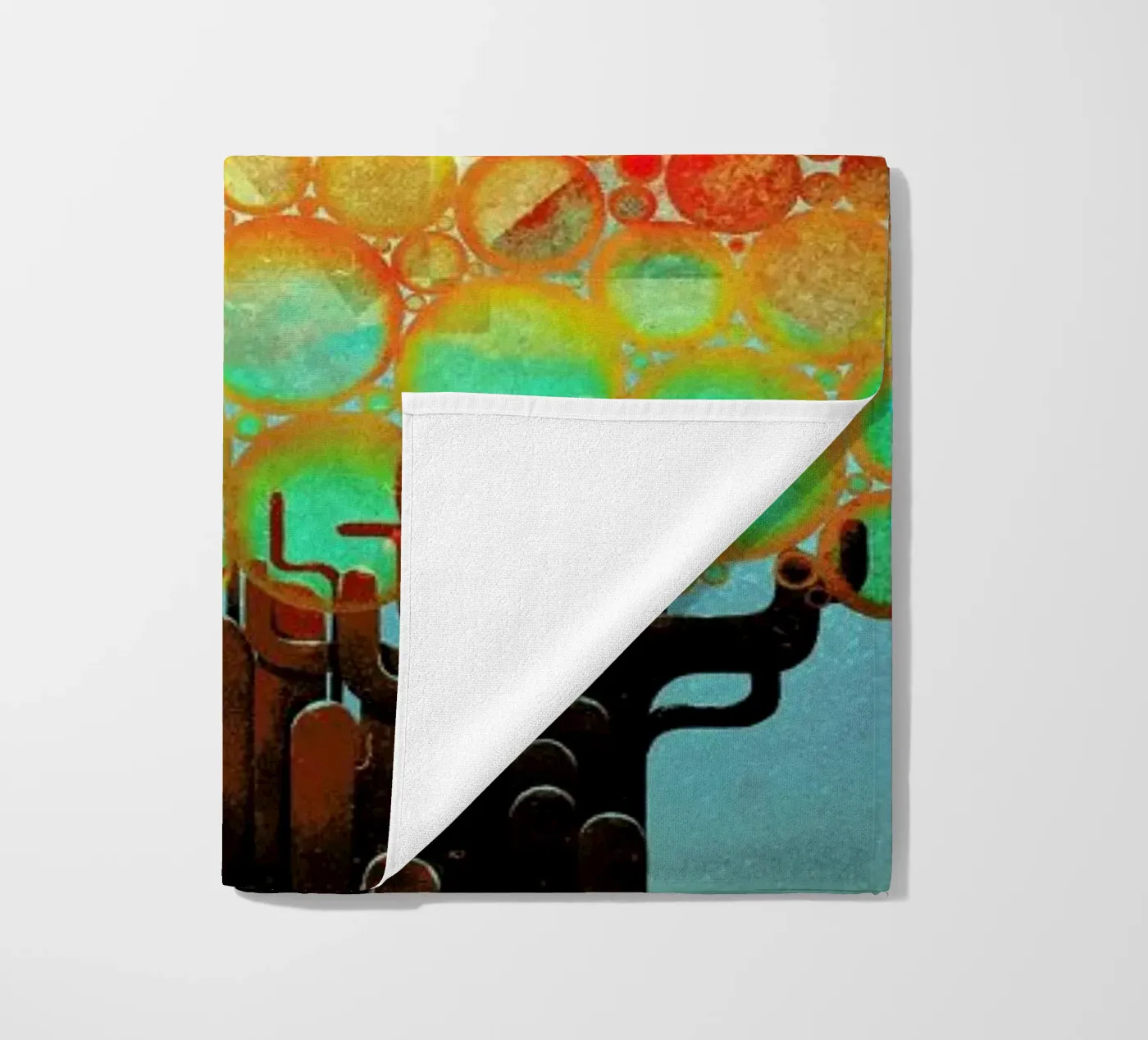 Aerials beach towel by Antony Squizzato
