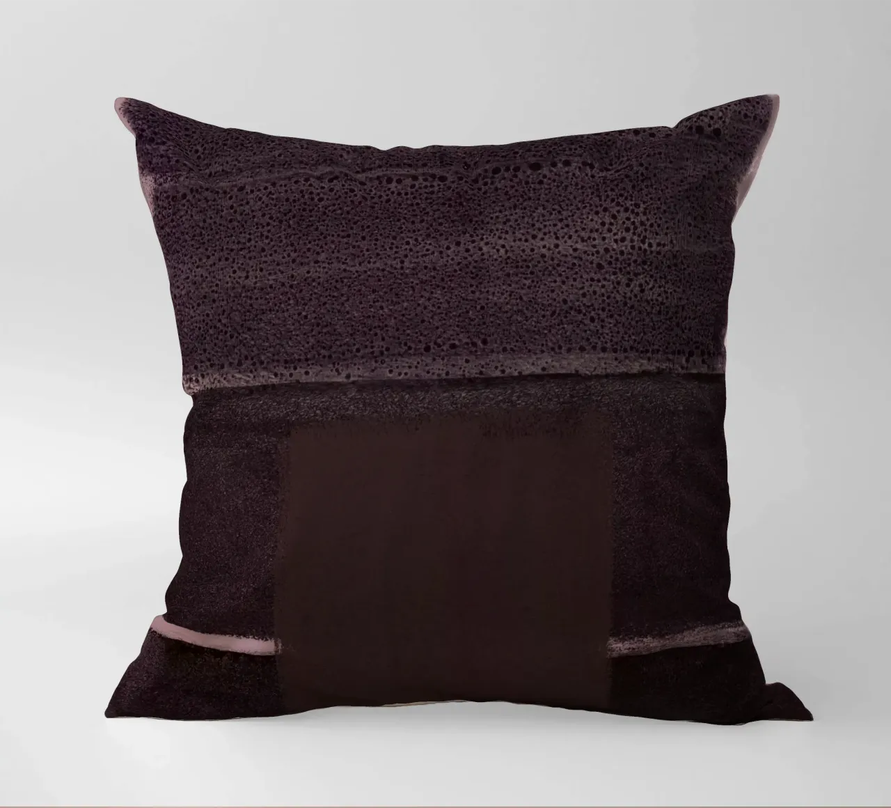 abstract colorfields 2 coussin de IRIS LEHNHARDT FINE ART