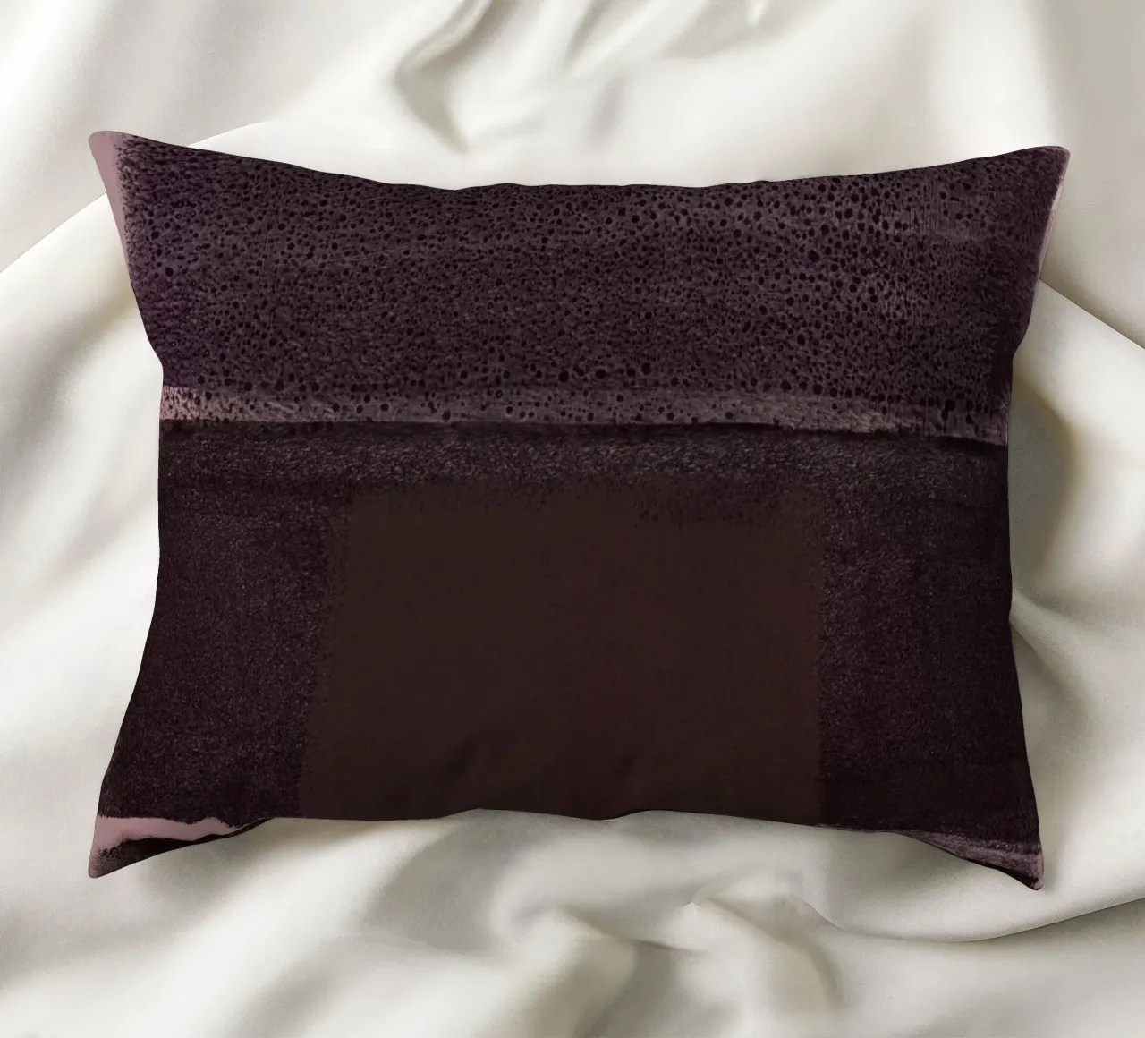 abstract colorfields 2 cuscino da IRIS LEHNHARDT FINE ART