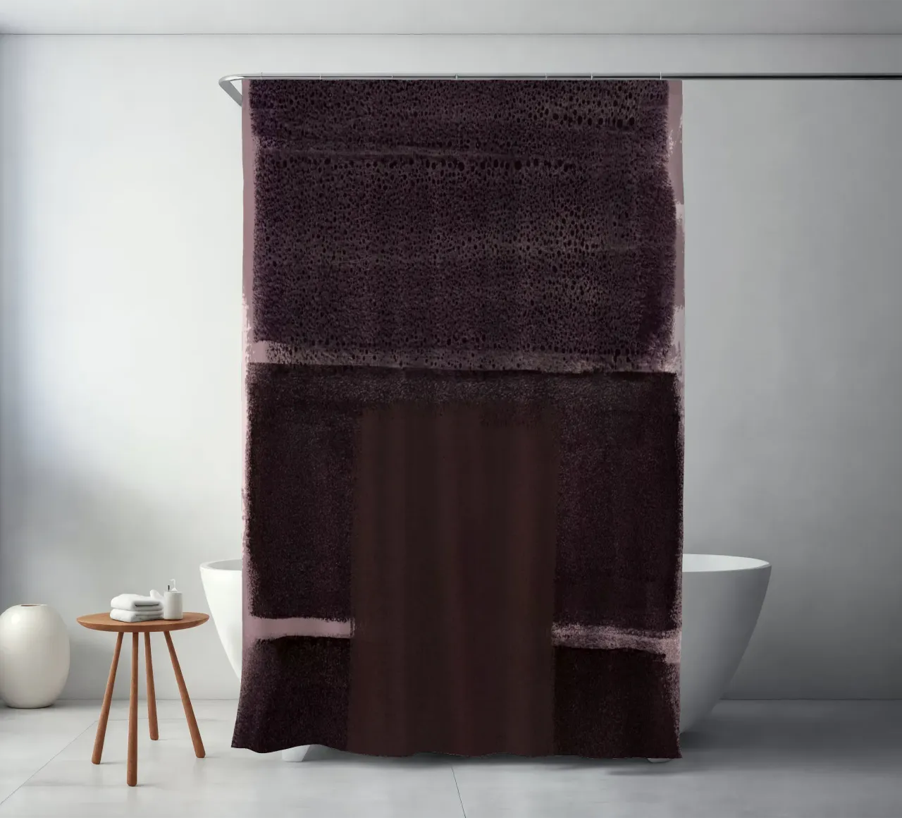 abstract colorfields 2 tenda da doccia da IRIS LEHNHARDT FINE ART