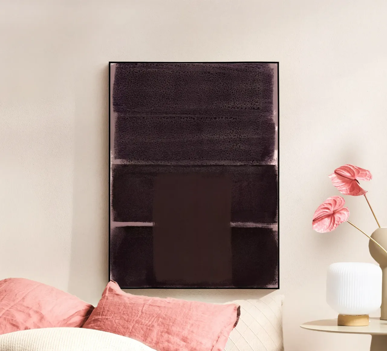 abstract colorfields 2 acryl van IRIS LEHNHARDT FINE ART