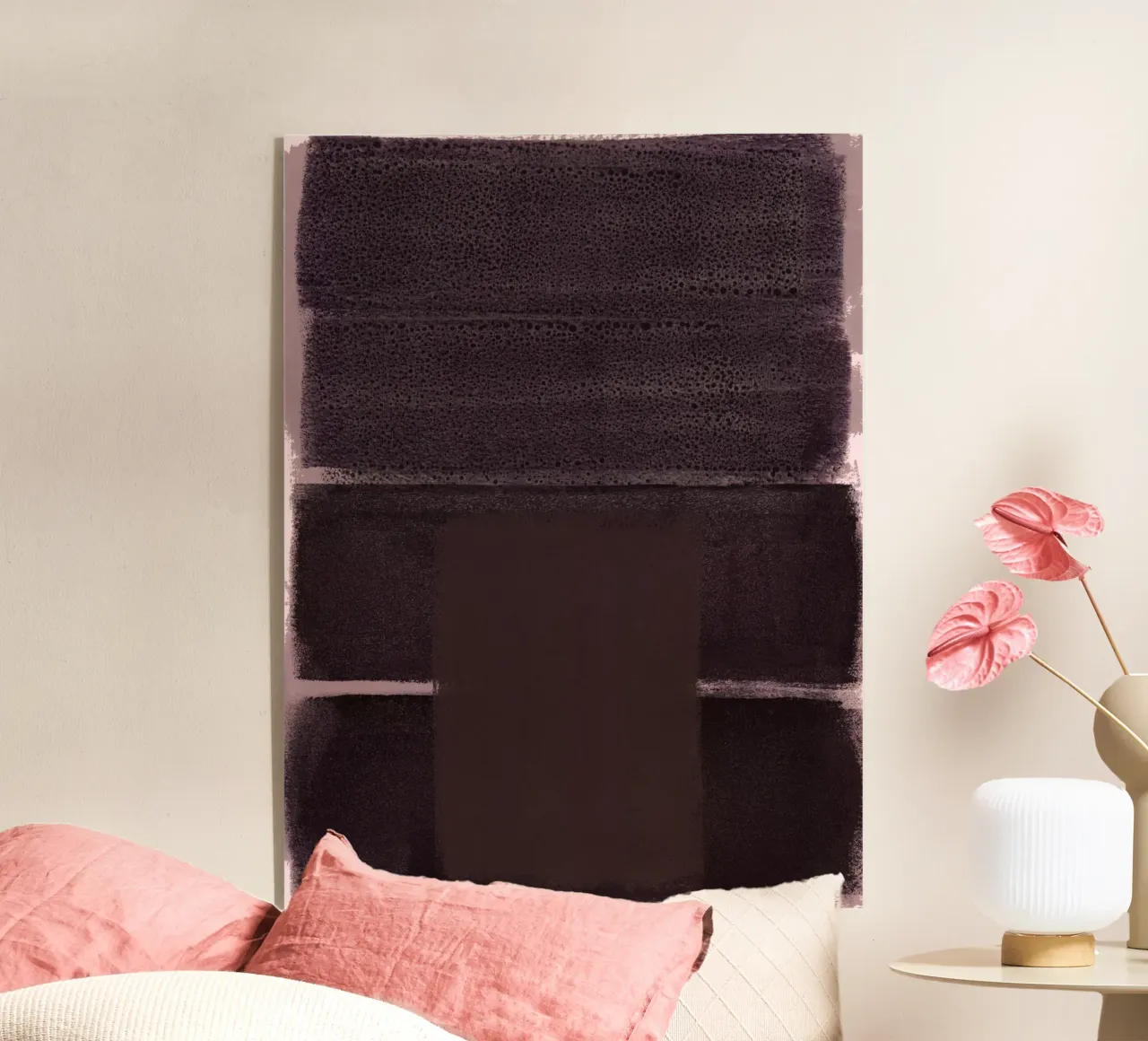 abstract colorfields 2 acryl van IRIS LEHNHARDT FINE ART