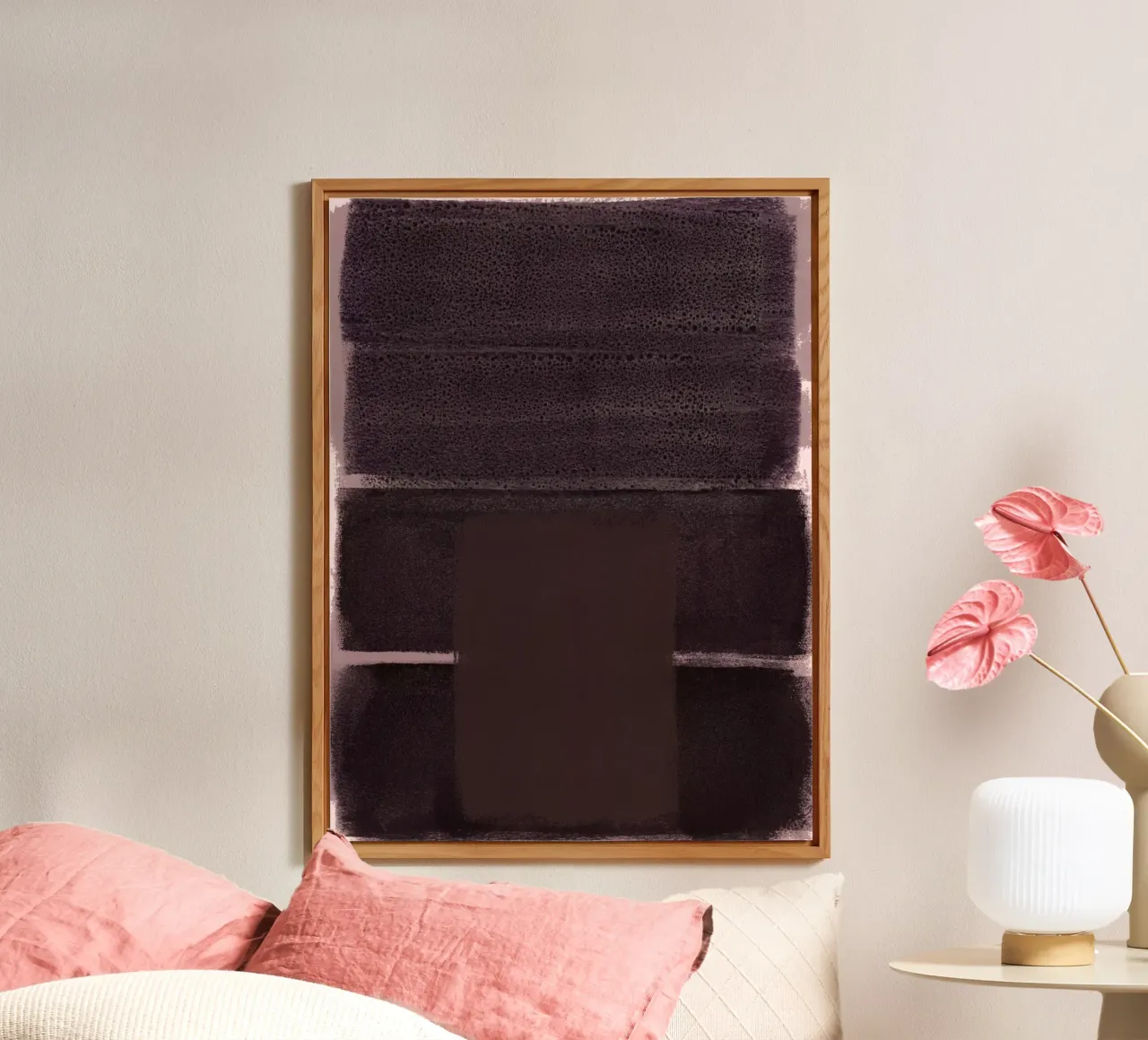 abstract colorfields 2 alluminio dibond da IRIS LEHNHARDT FINE ART