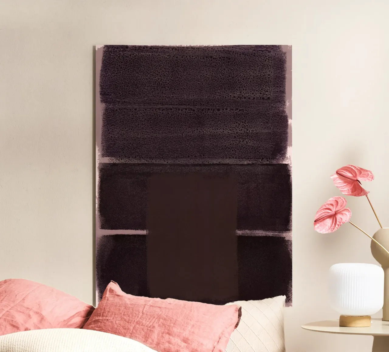 abstract colorfields 2 alluminio dibond da IRIS LEHNHARDT FINE ART