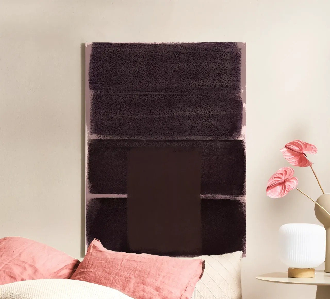 abstract colorfields 2 tela da IRIS LEHNHARDT FINE ART