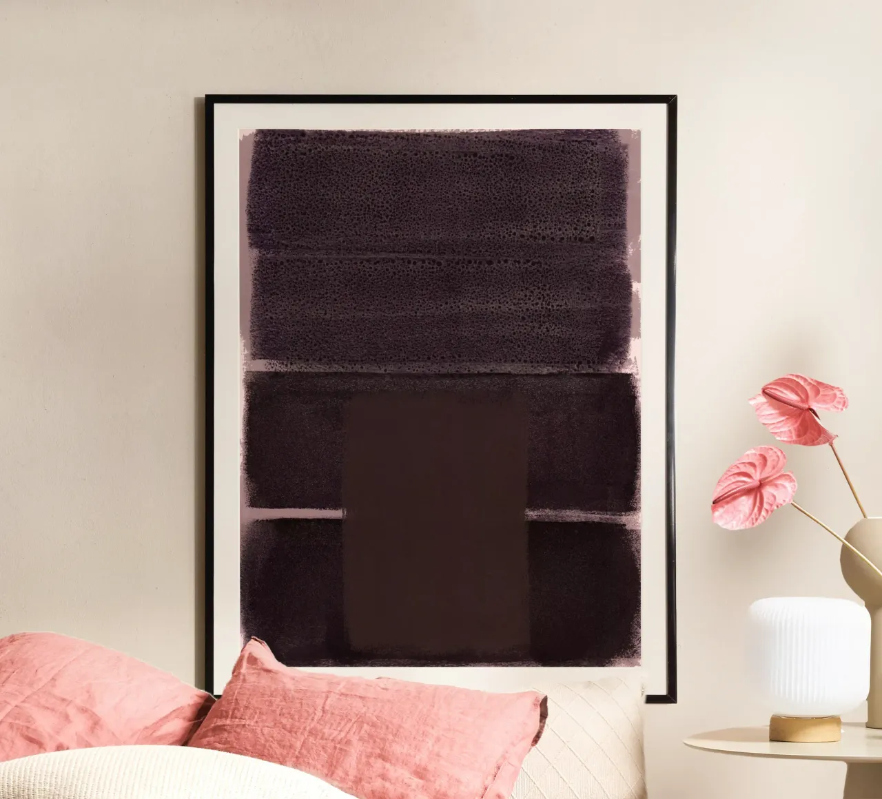 abstract colorfields 2 poster by IRIS LEHNHARDT FINE ART