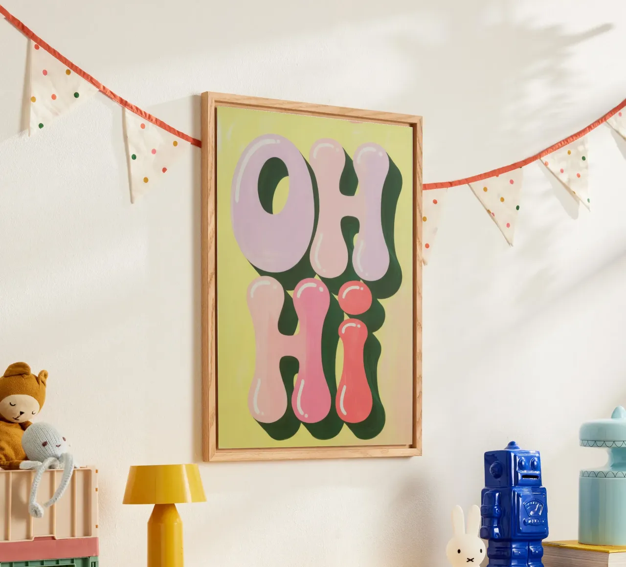 OH HI plexiglass da Bright Horizons