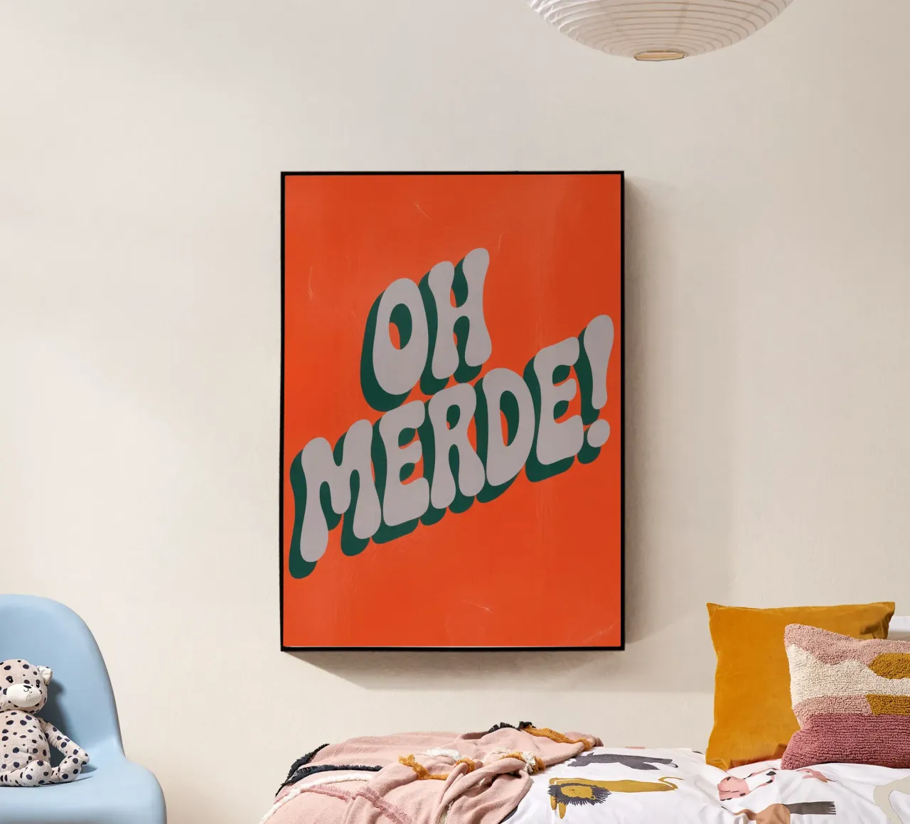 OH MERDE! plexiglass da Words by Niki