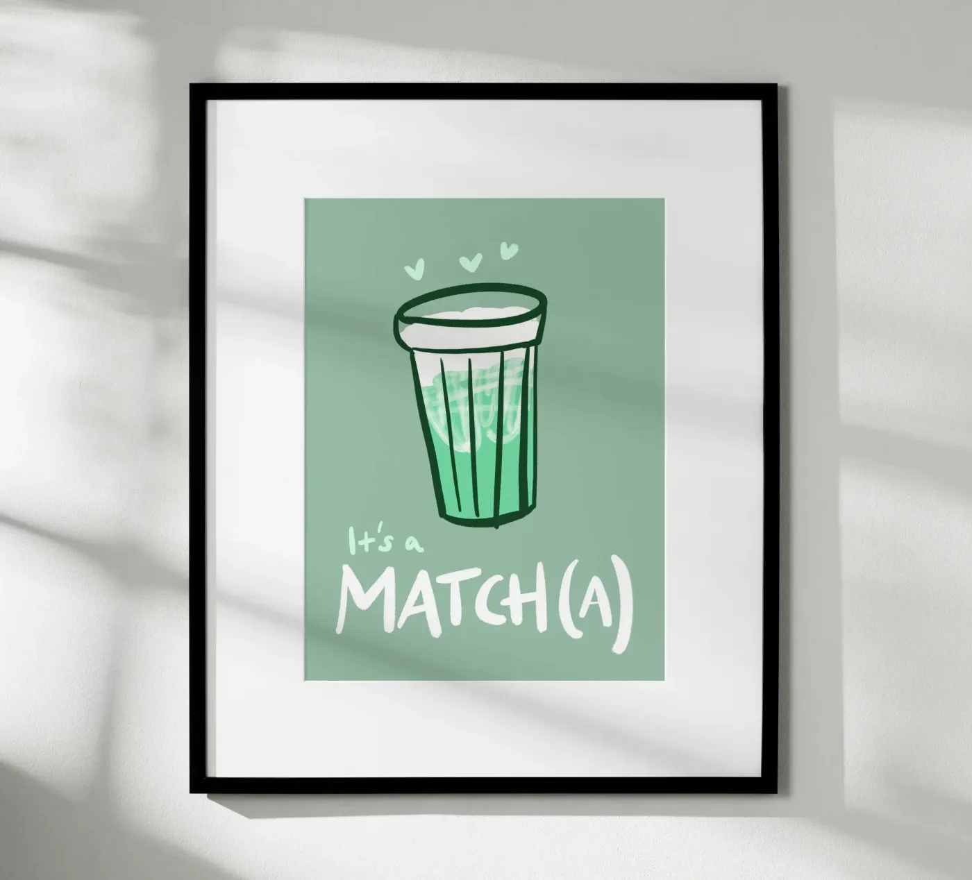 It's a Match(a) poster da Studio Memb
