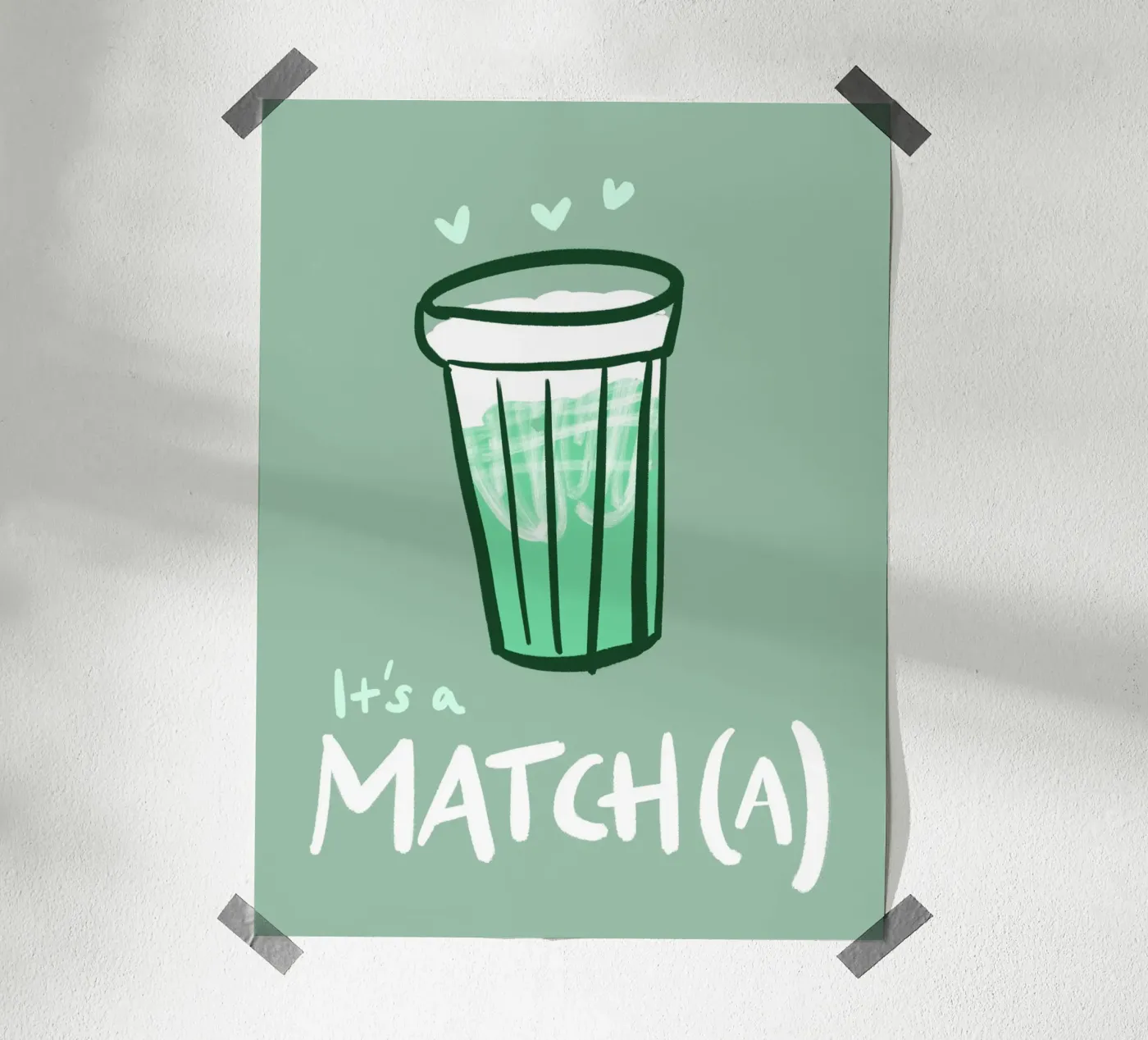 It's a Match(a) poster da Studio Memb