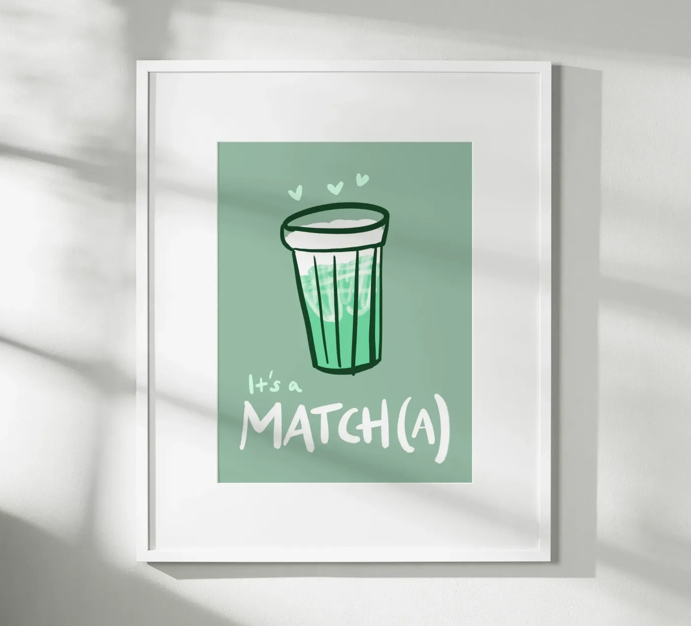 It's a Match(a) poster da Studio Memb