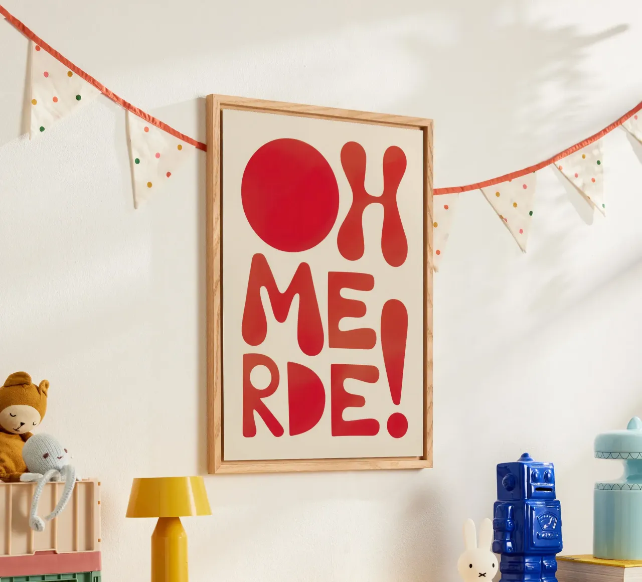 OH MERDE! plexiglass da Words by Niki