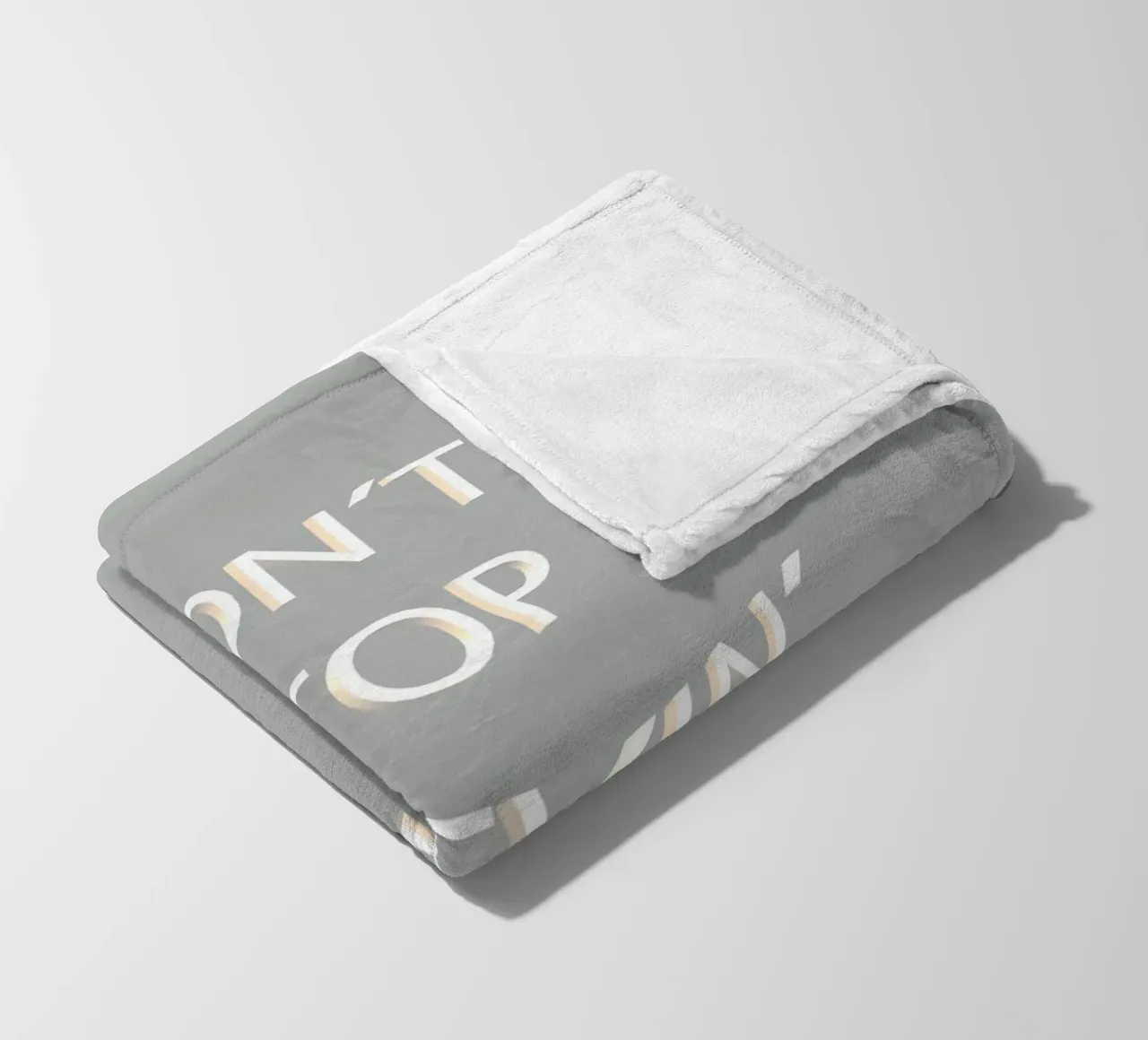 Non smettere di crederci coperta in pile da BenCoStyle