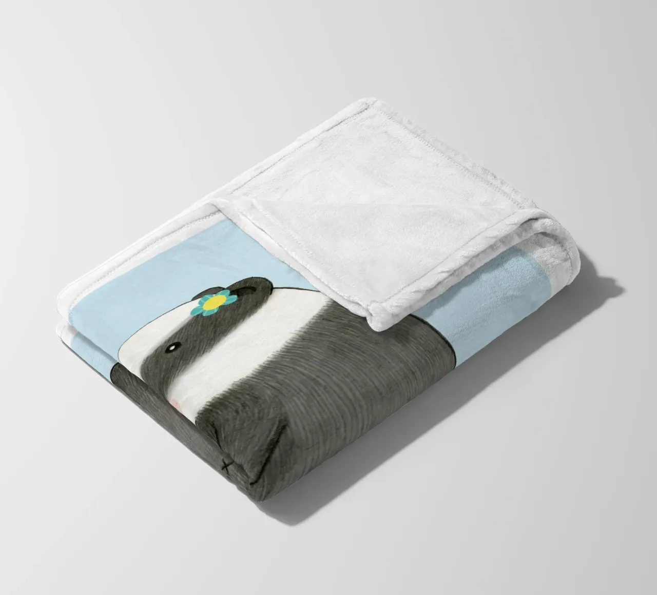Judith Loske - Dachs coperta in pile da The Artcircle