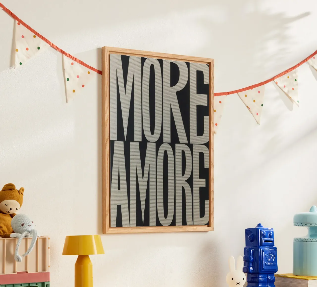 MORE AMORE plexiglass da Words by Niki