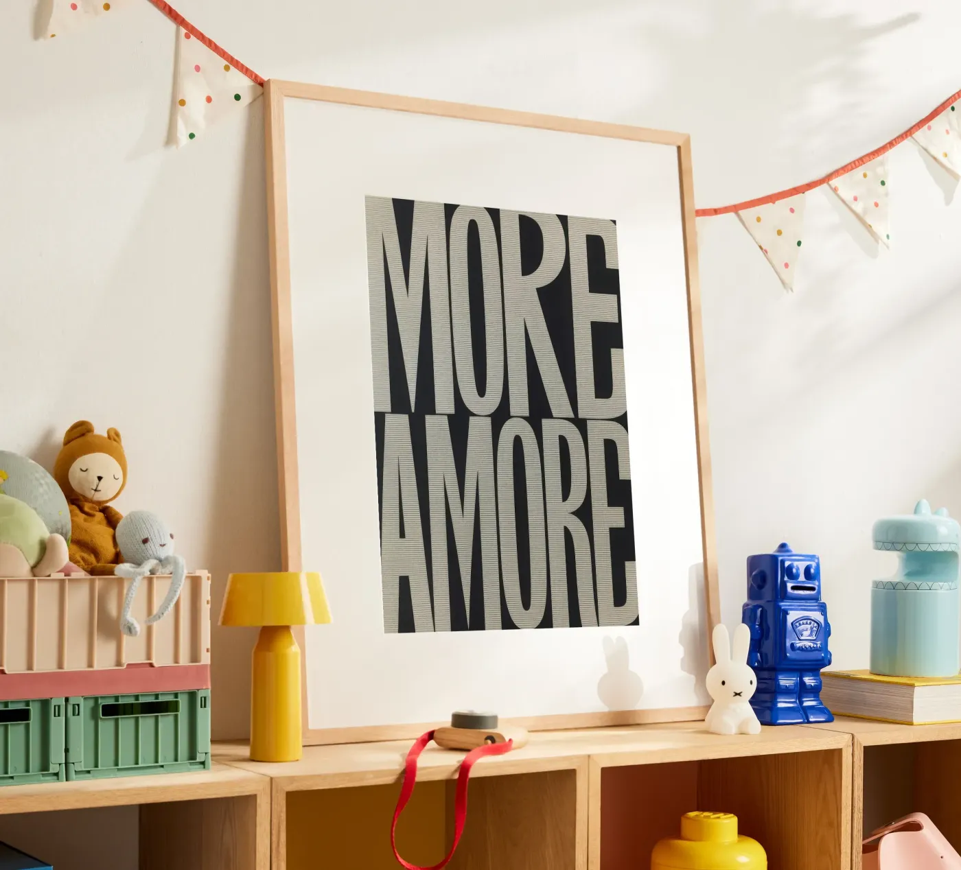 MORE AMORE poster by Words by Niki