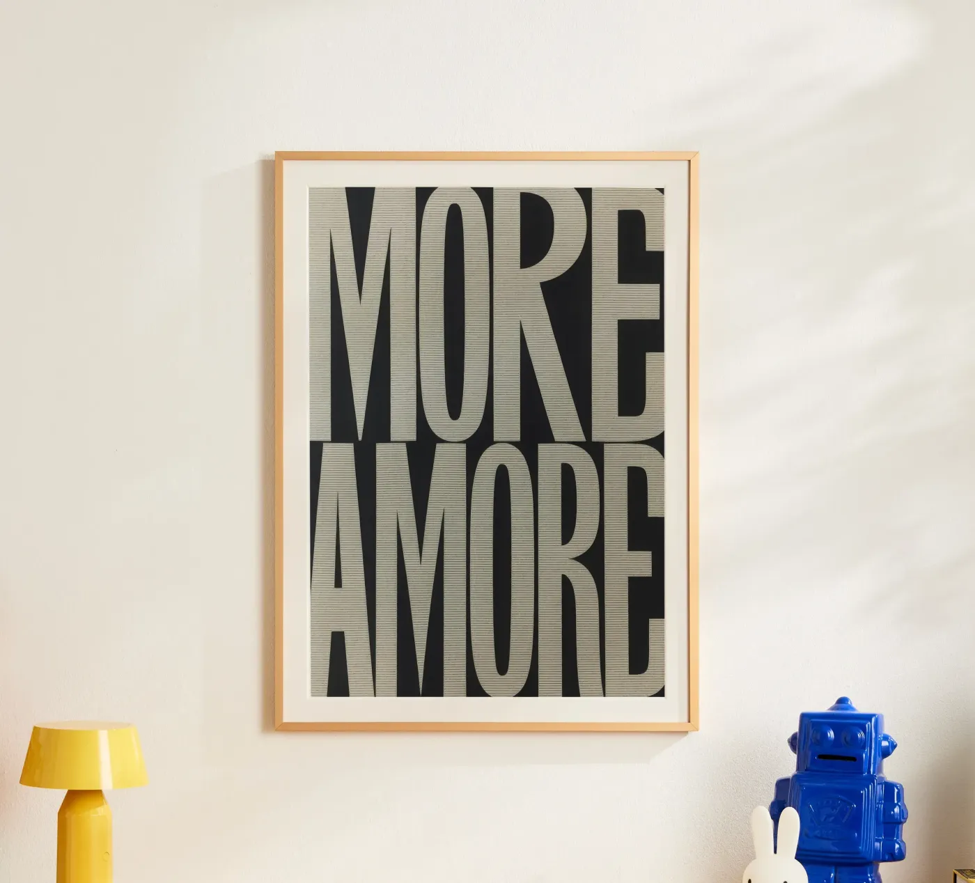 MORE AMORE poster by Words by Niki
