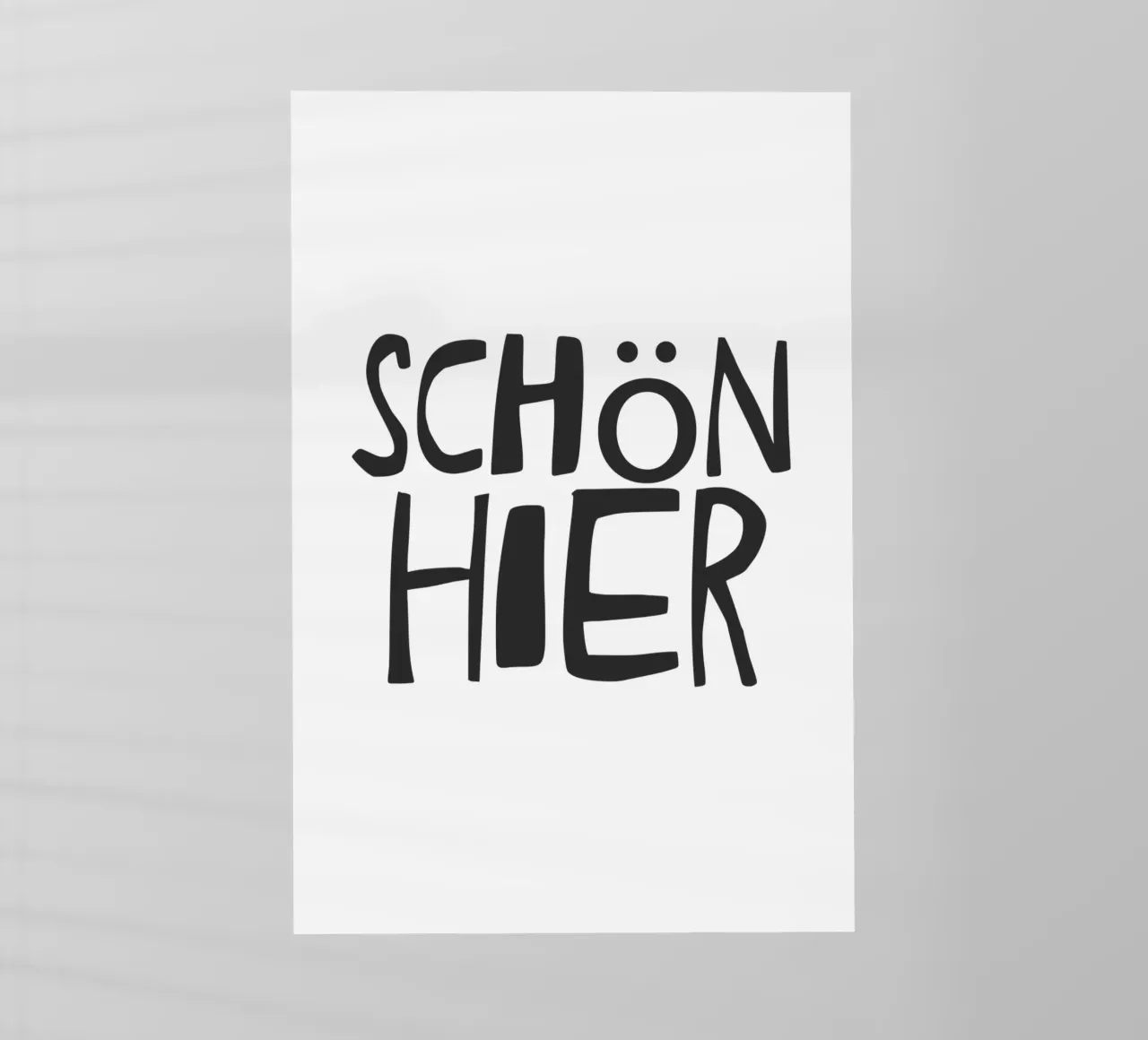 Nice here pellicola backlit da Attaboy Dsgn