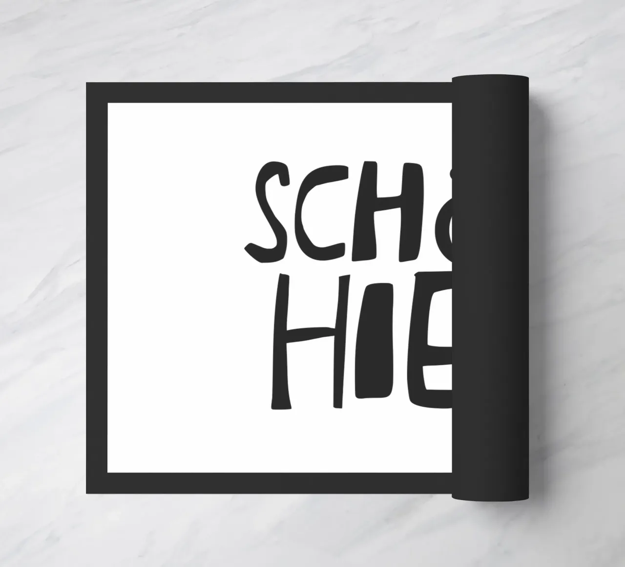 Nice here doormat by Attaboy Dsgn