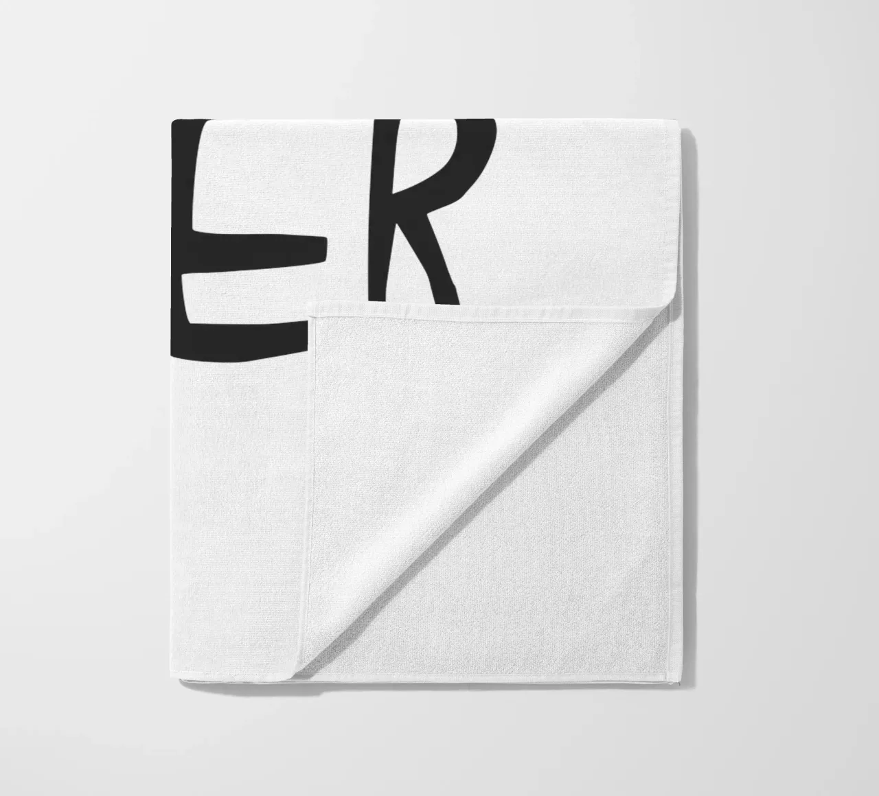 Nice here beach towel by Attaboy Dsgn