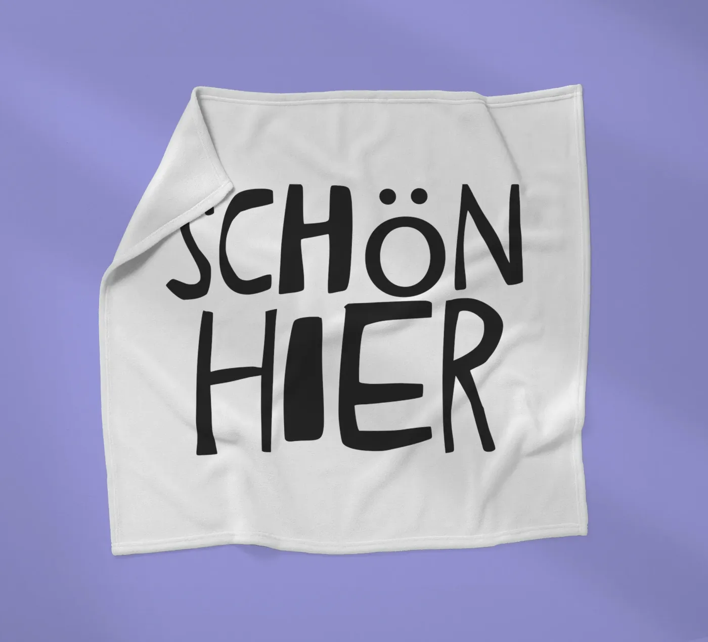 Bello qui coperta in pile da Attaboy Dsgn