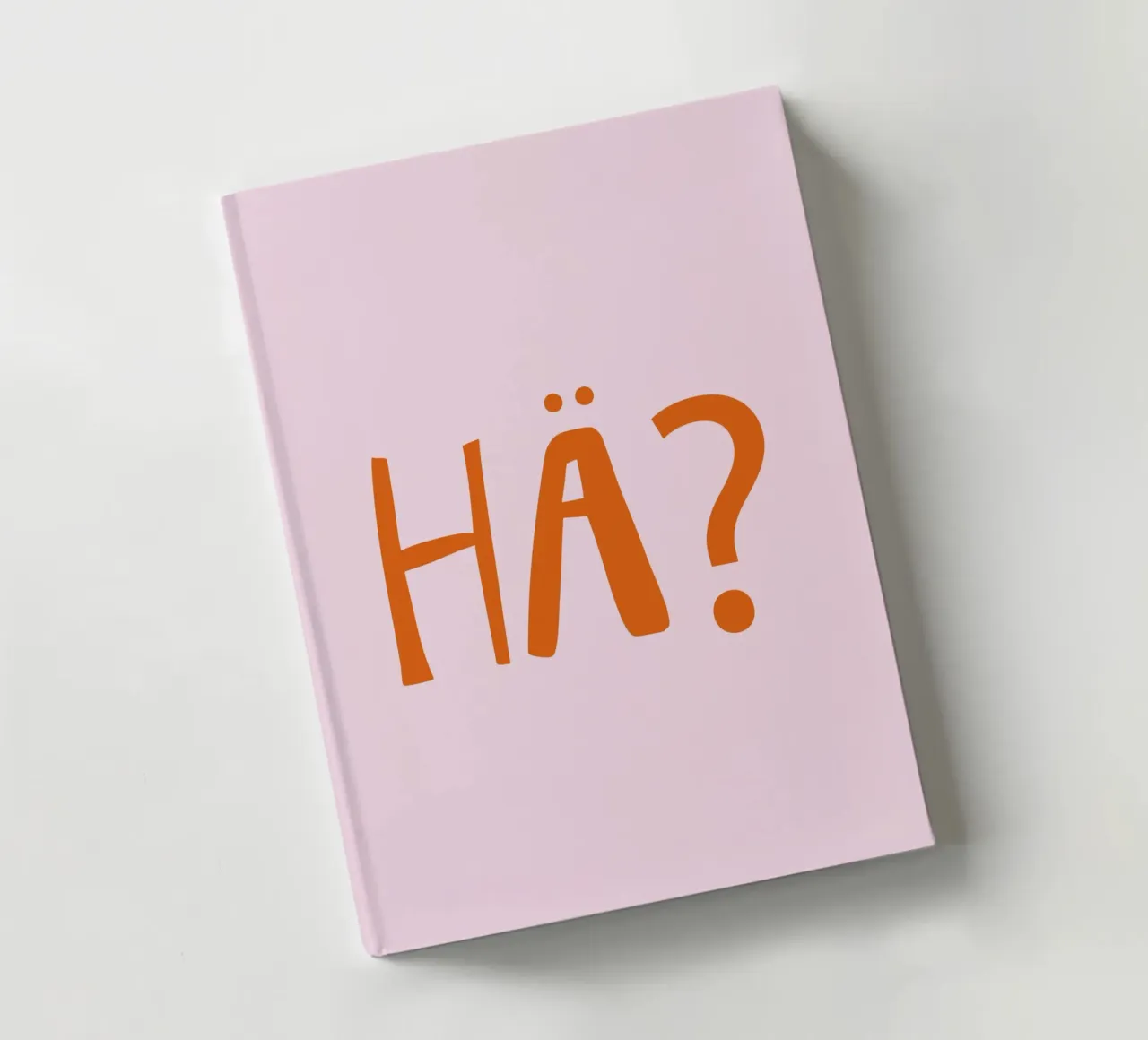 Hä? Confuso , Espressione tedesca diario da Attaboy Dsgn