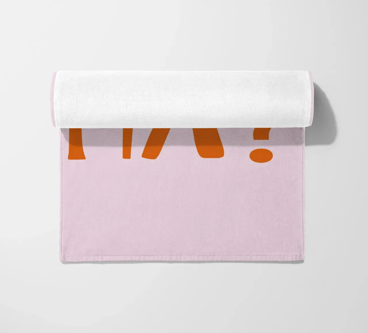 Hä? Confuso , Espressione tedesca telo mare da Attaboy Dsgn