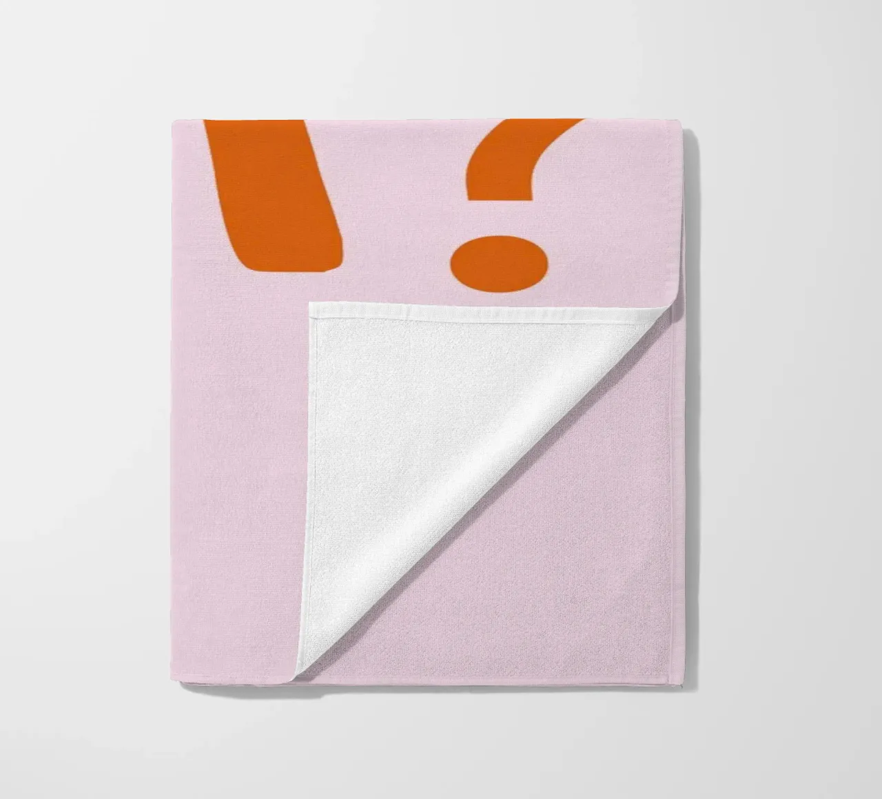 Hä? Confuso , Espressione tedesca telo mare da Attaboy Dsgn