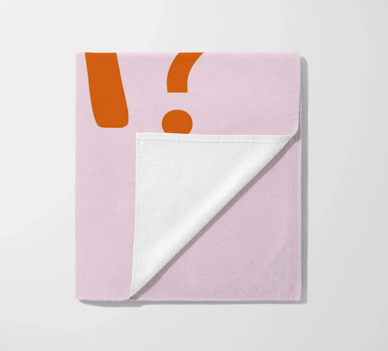 Hä? Confuso , Espressione tedesca telo mare da Attaboy Dsgn