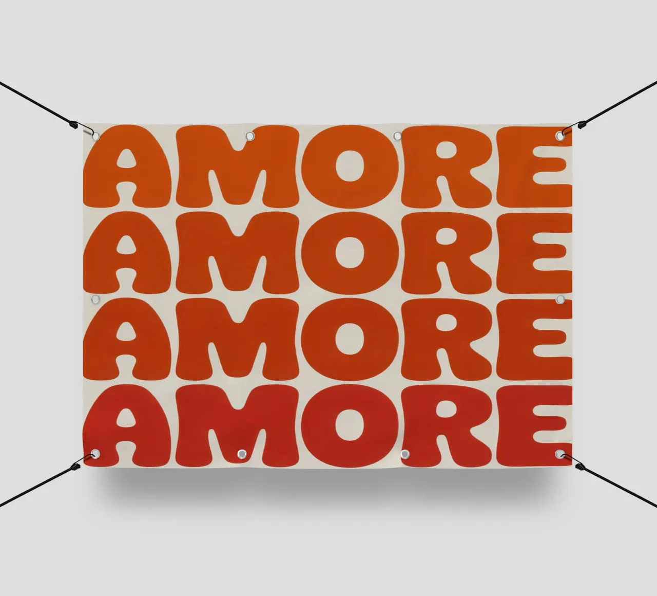 AMORE telo in pvc da Words by Niki