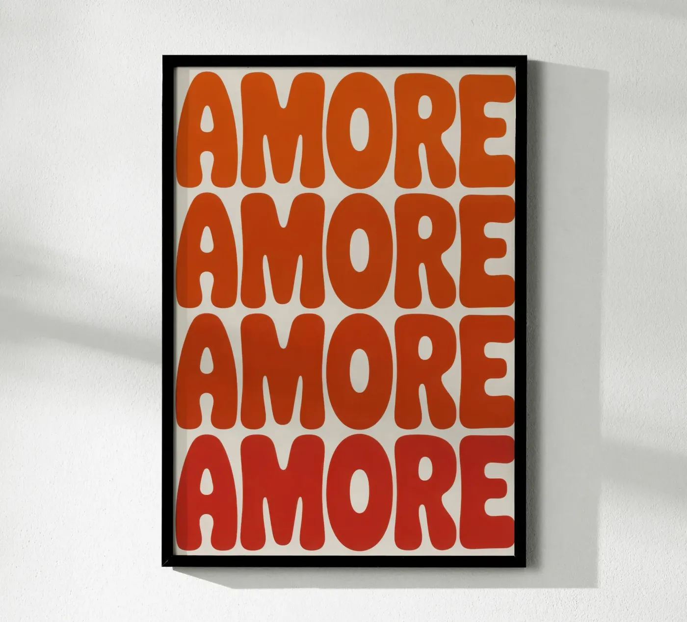 AMORE poster by Words by Niki