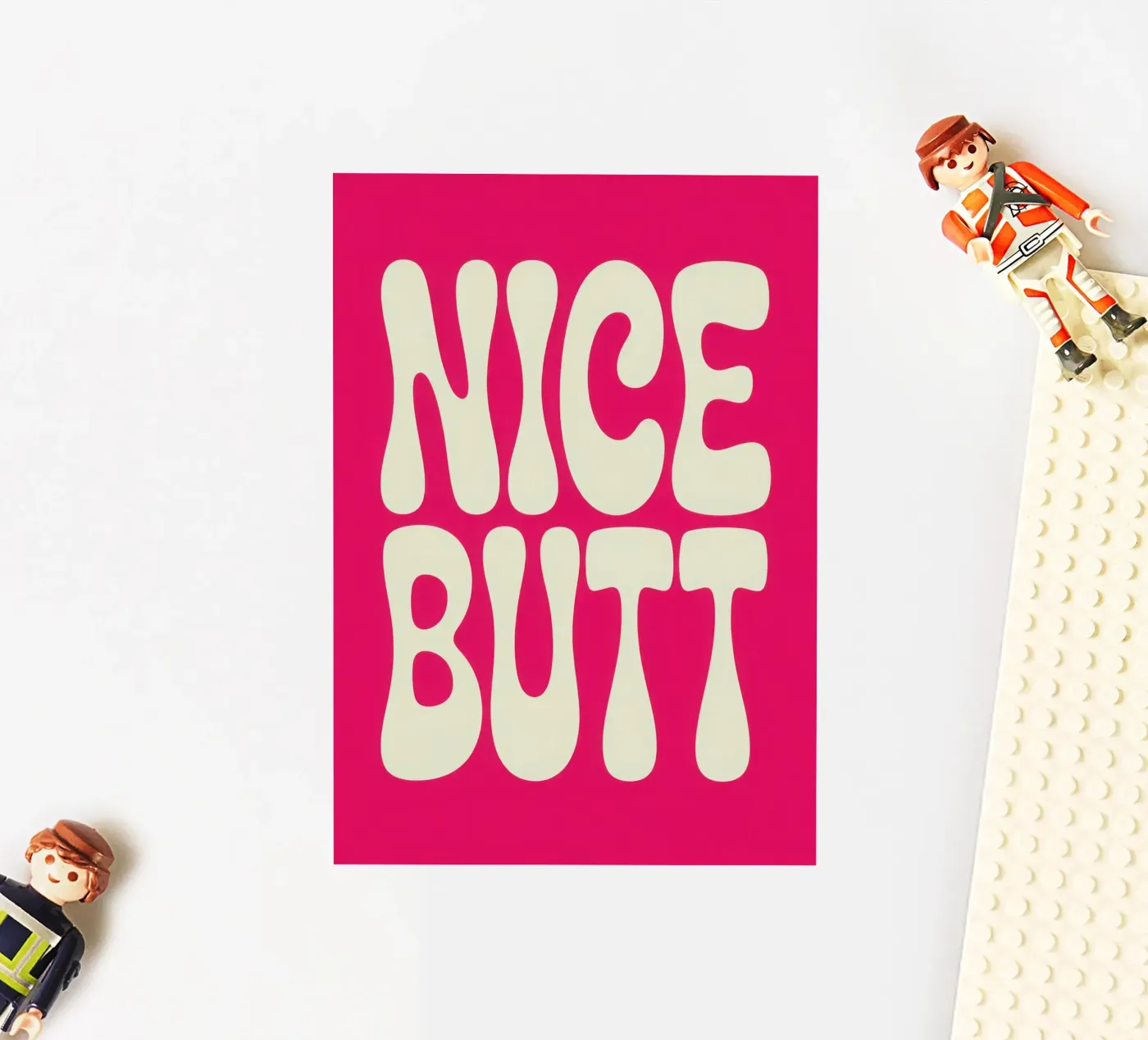 NICE BUTT sticker by Words by Niki