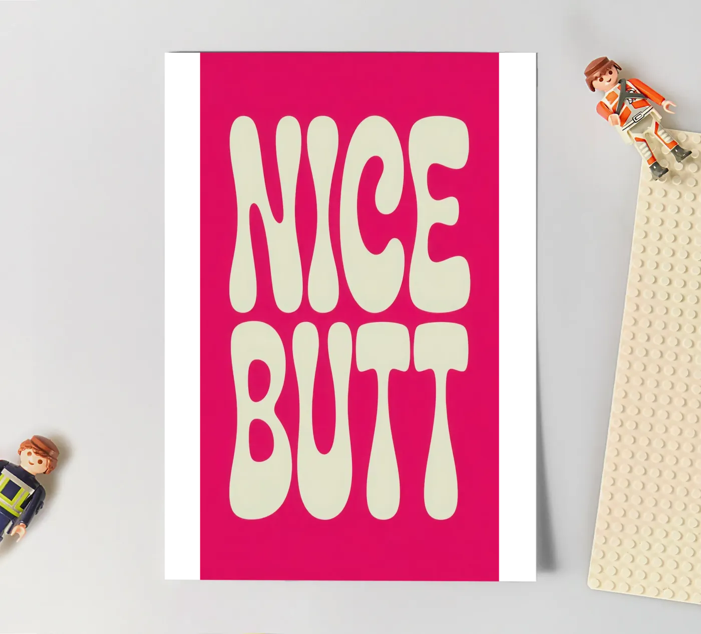 NICE BUTT sticker sheet by Words by Niki