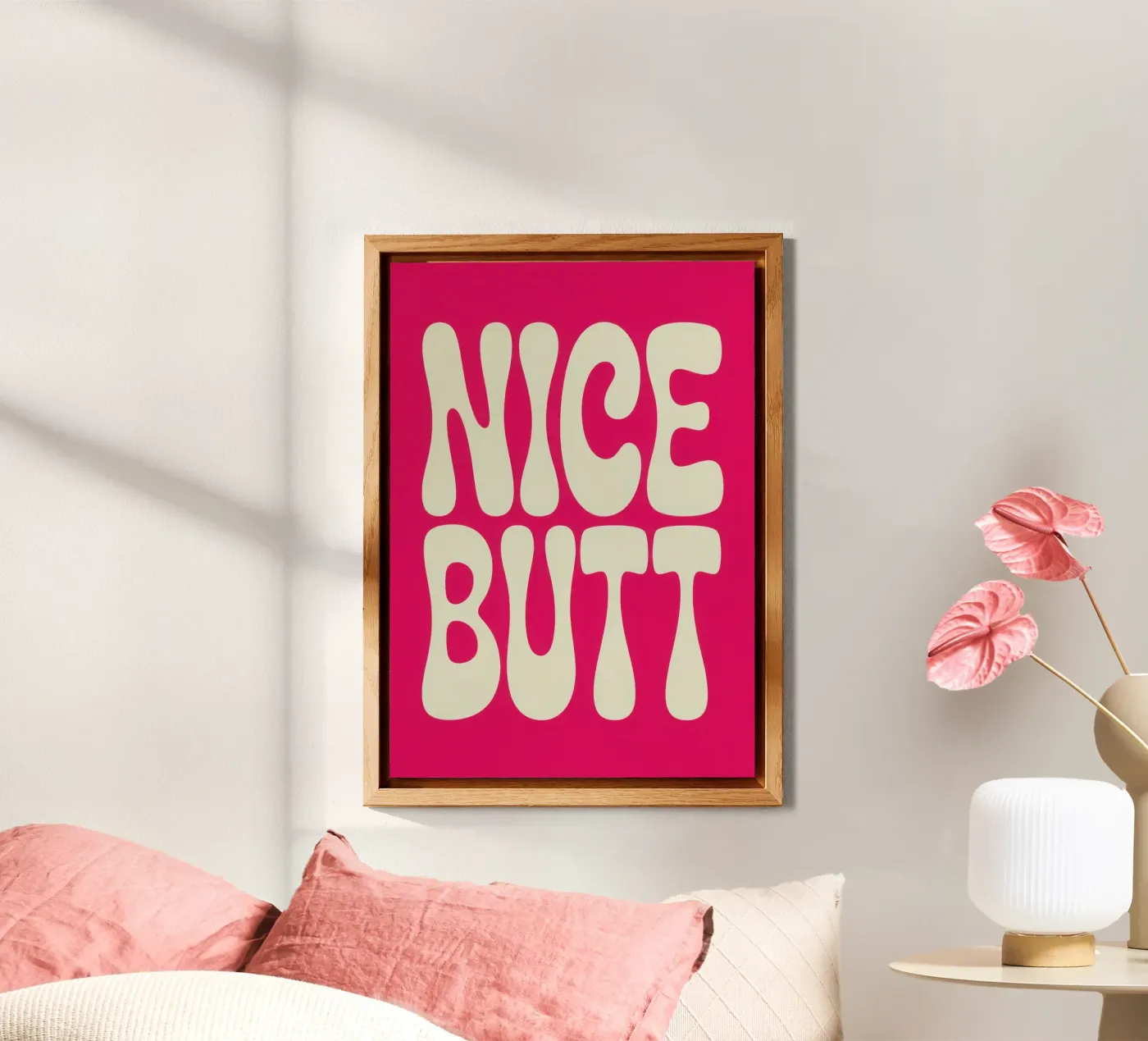 NICE BUTT forex plate by Words by Niki