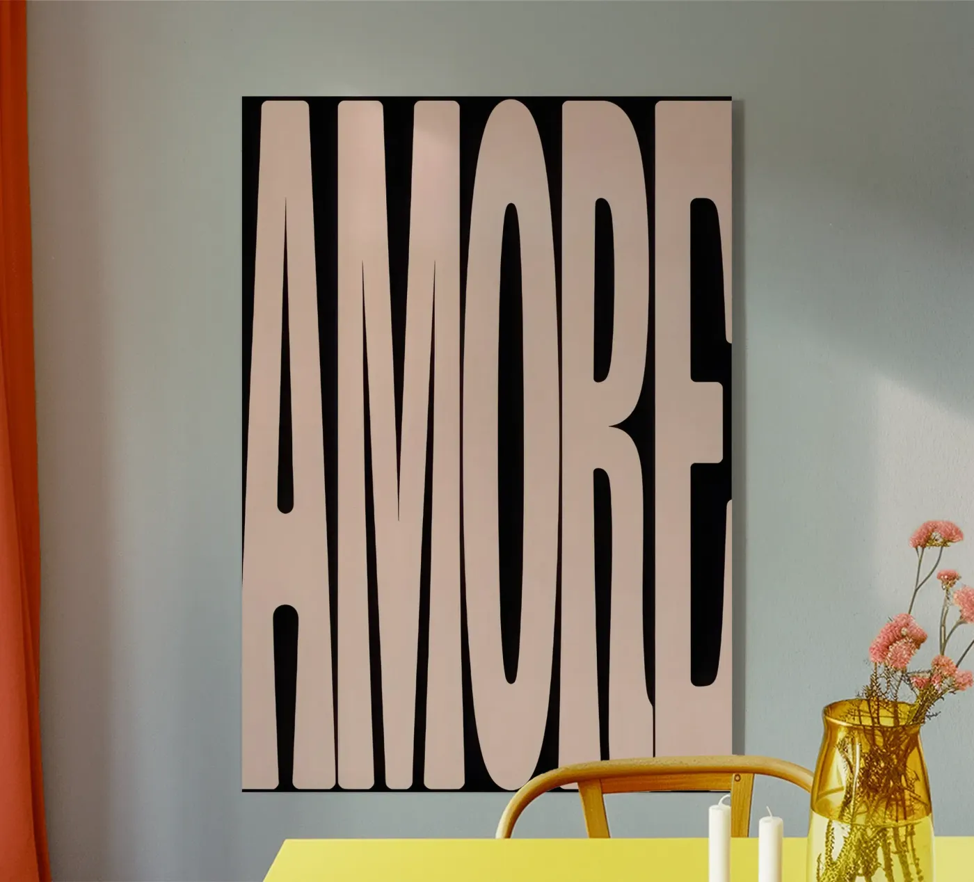 AMORE plexiglass da Words by Niki