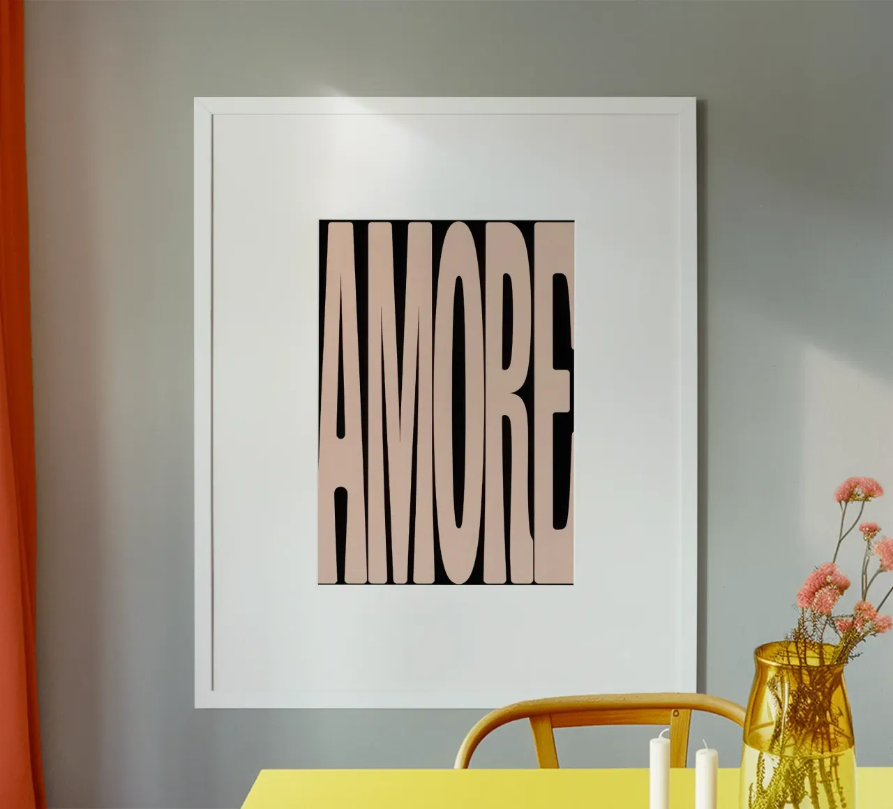 AMORE poster da Words by Niki