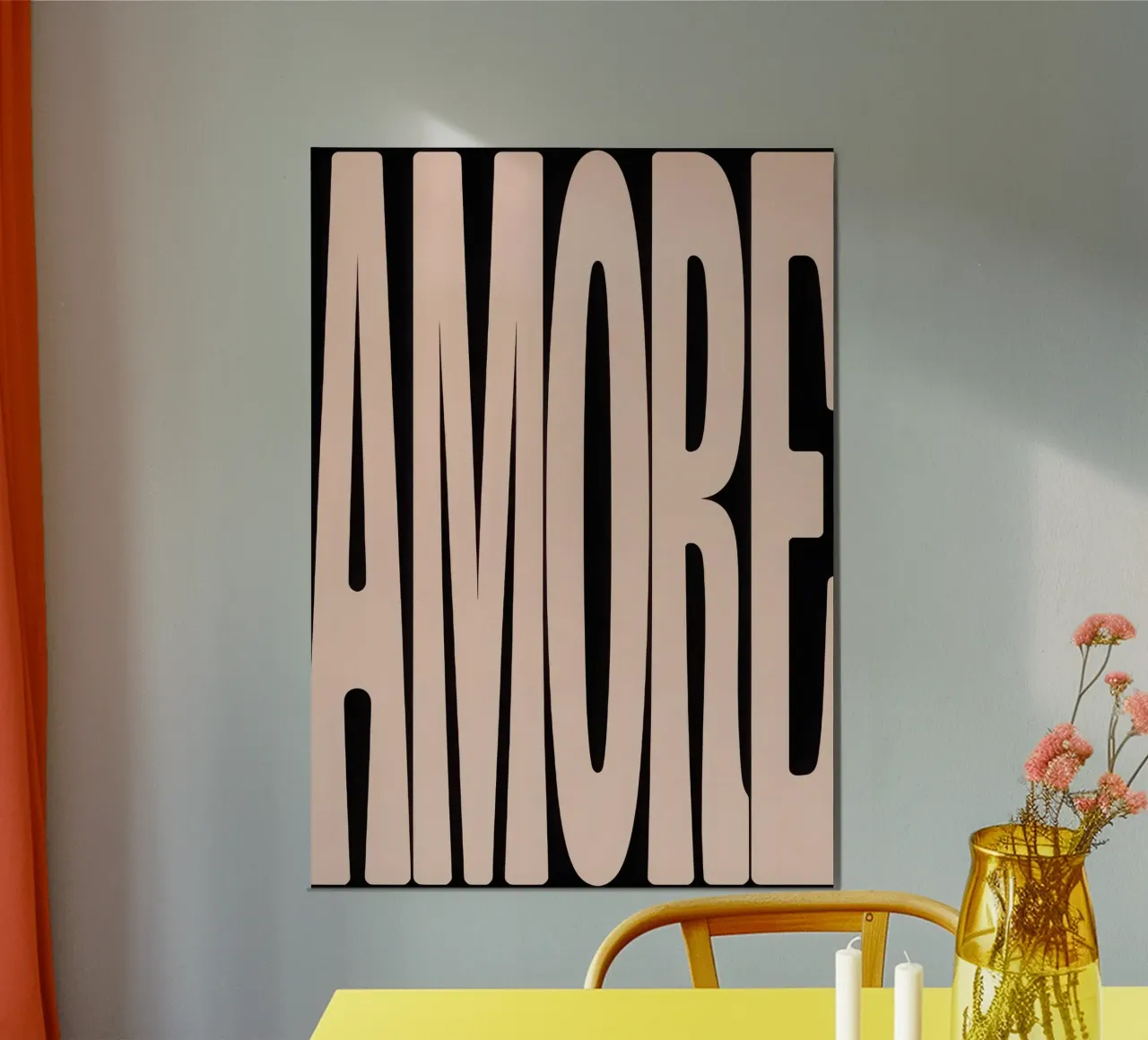 AMORE poster da Words by Niki