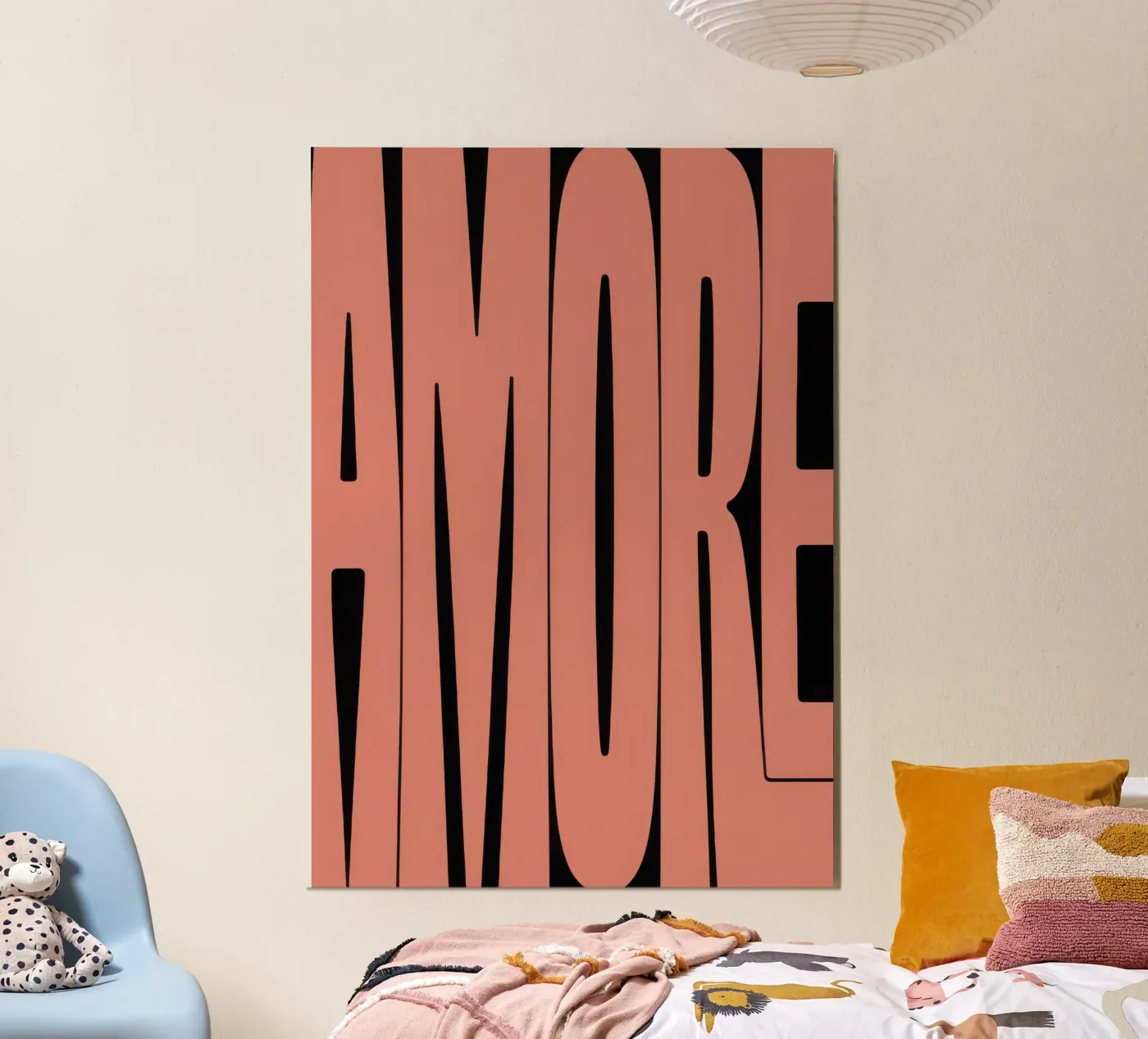AMORE Poster von Words by Niki