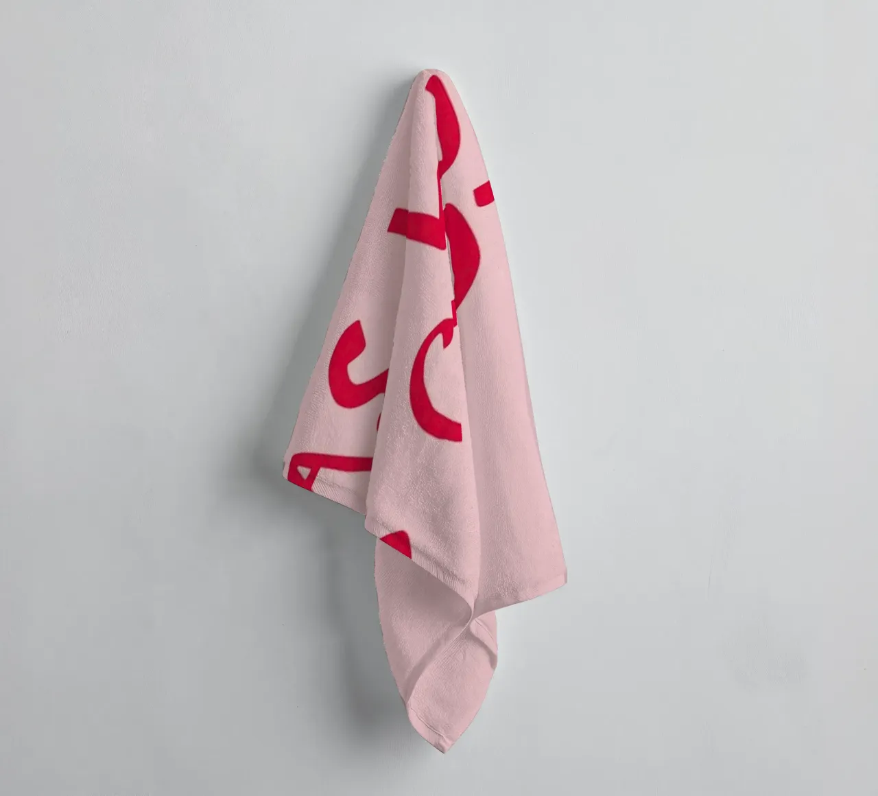 E se tutto si risolvesse per il meglio? asciugamano da bagno da Attaboy Dsgn