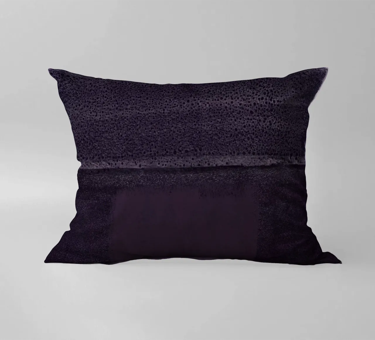 abstract colorfields 2 - purple cuscino da IRIS LEHNHARDT FINE ART