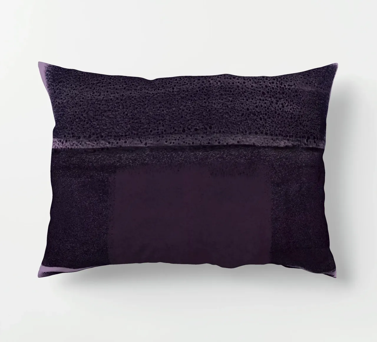 abstract colorfields 2 - purple cuscino da IRIS LEHNHARDT FINE ART