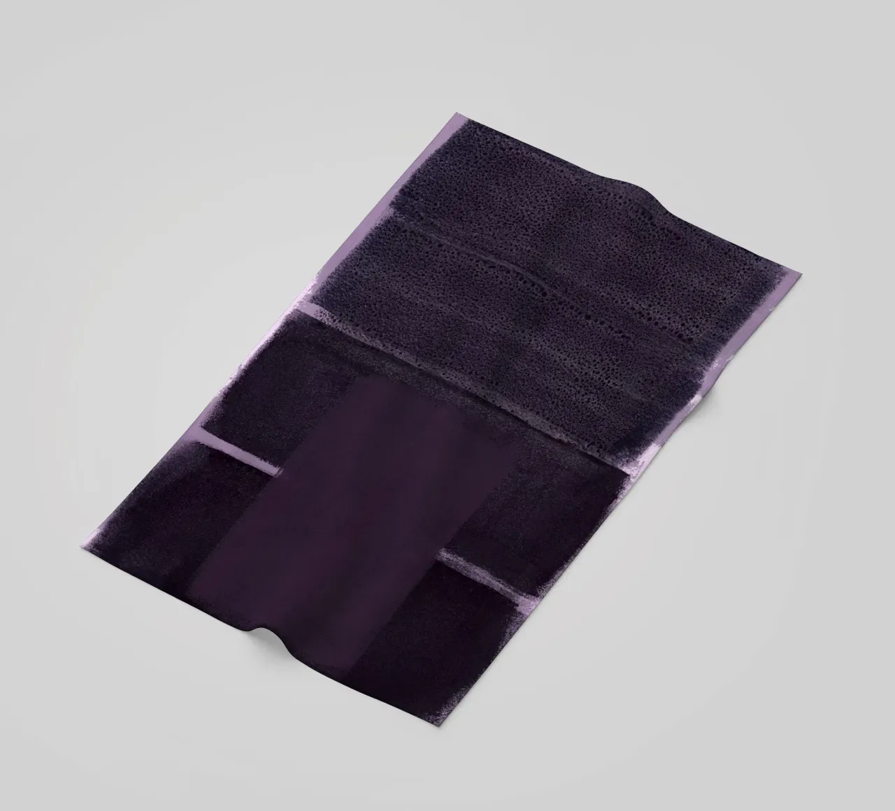 abstract colorfields 2 - purple telo mare da IRIS LEHNHARDT FINE ART