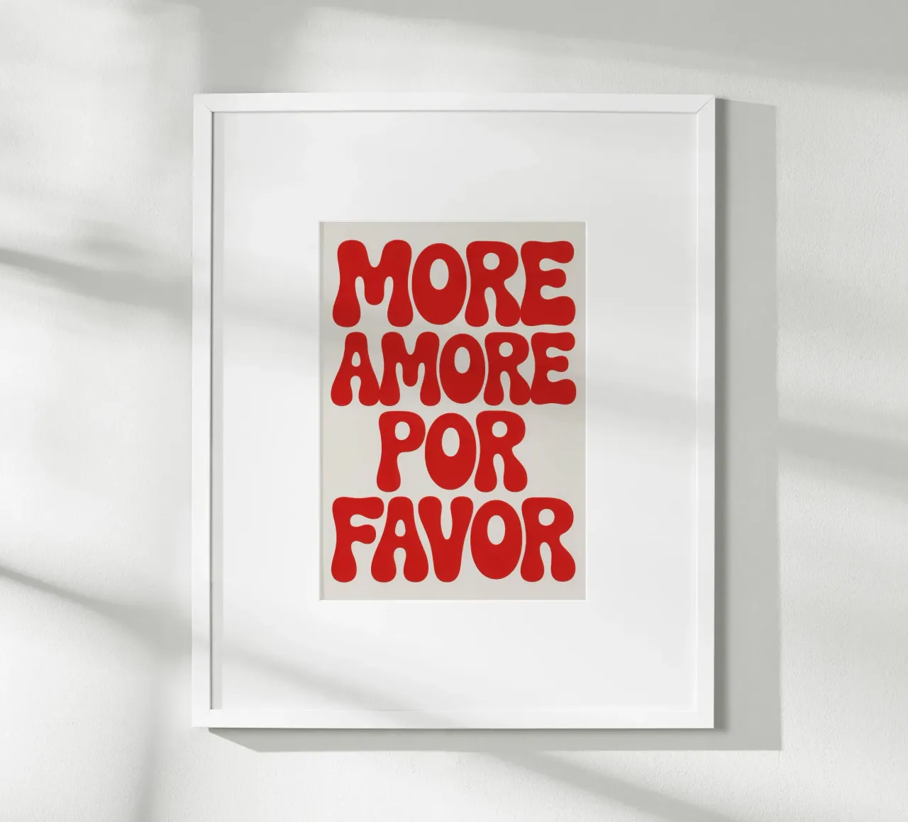 MORE AMORE FOR FAVOR carta hahnemühle da Words by Niki