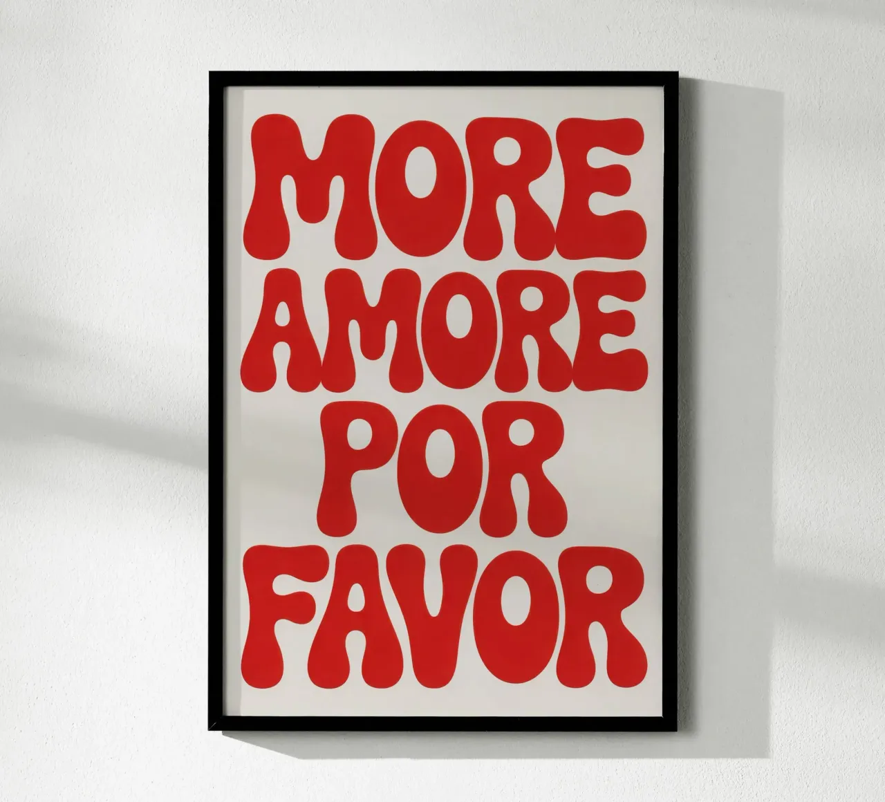 MORE AMORE FOR FAVOR carta hahnemühle da Words by Niki