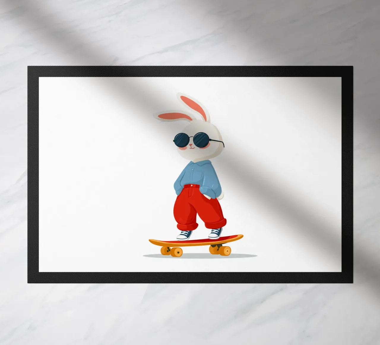 Coniglietto fresco zerbino da HookASmile