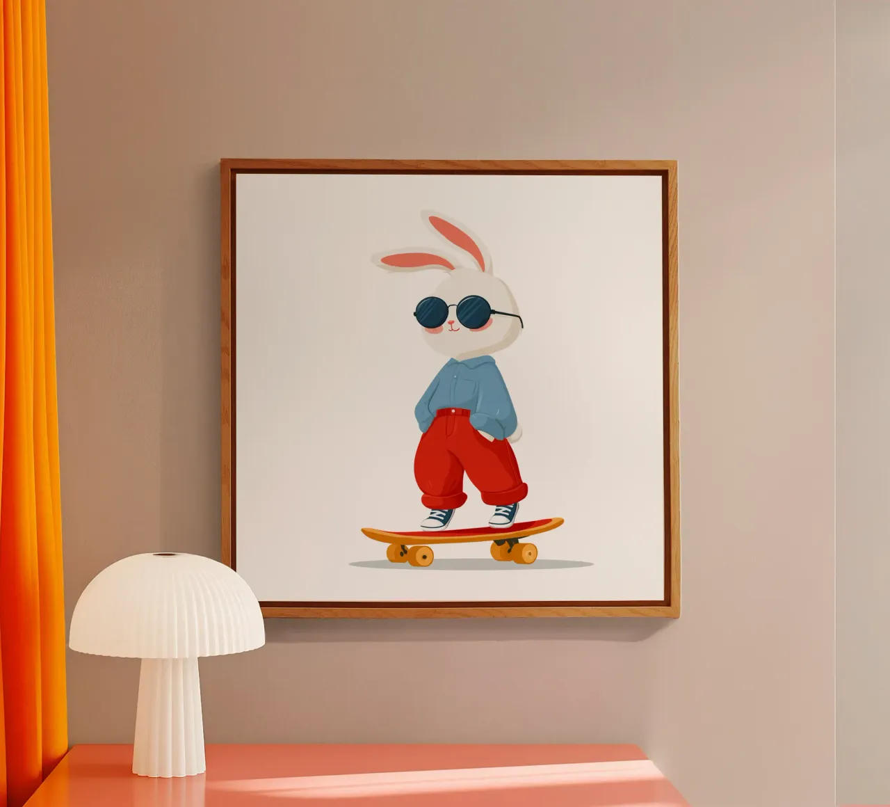 Coniglietto fresco plexiglass da HookASmile