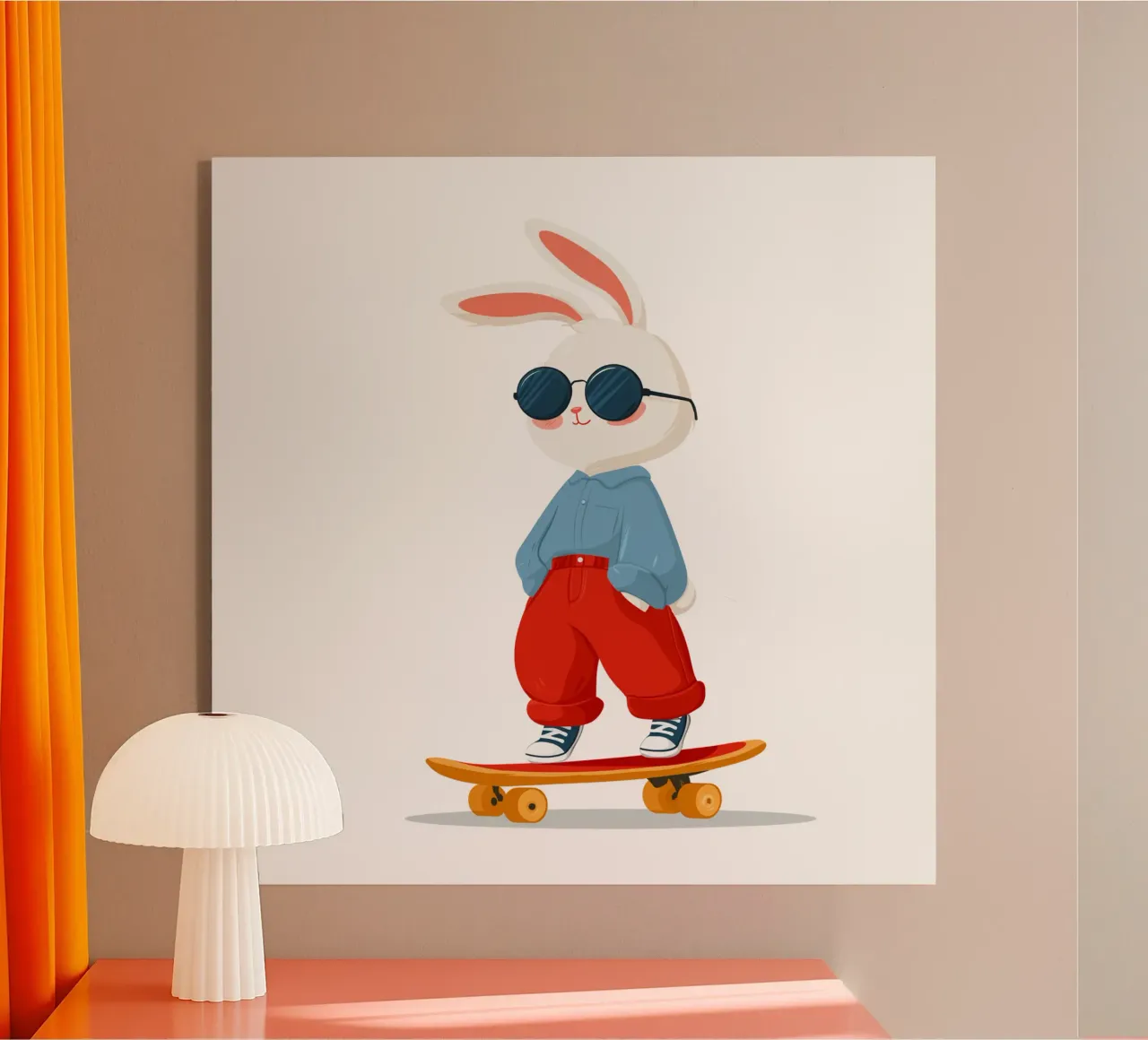 Coniglietto fresco plexiglass da HookASmile